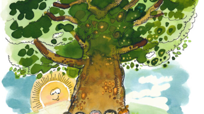 Ilustracion Suryakiranam Formacion Yoga Infantil